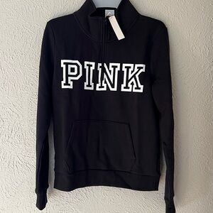 *NWT* VS PINK Quarter Zip Pull-over